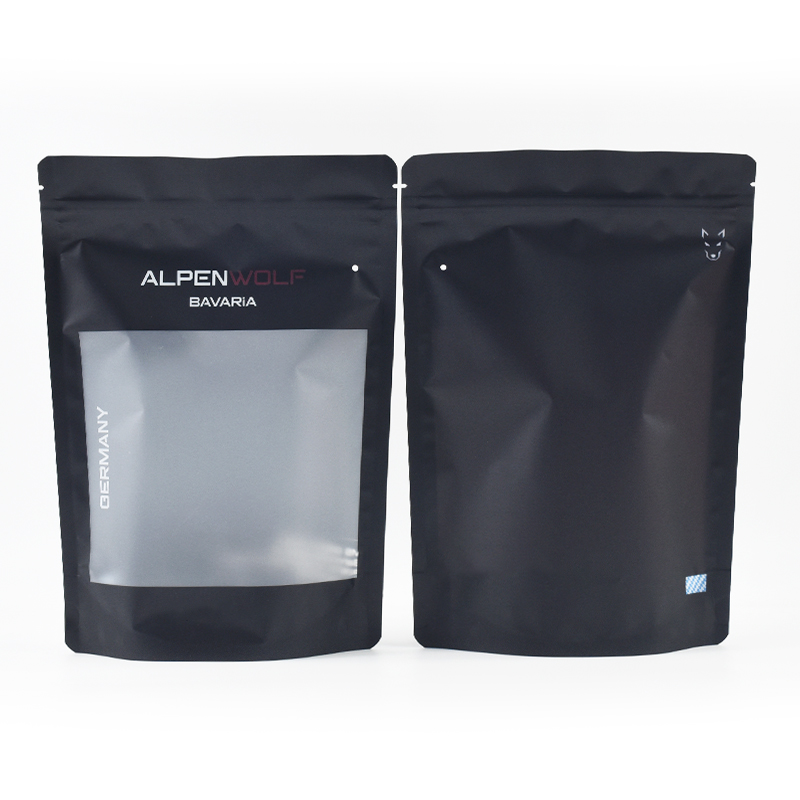 XTD Customized Matte Stand up Pouch with Frosted Window&Air Hole - image 4