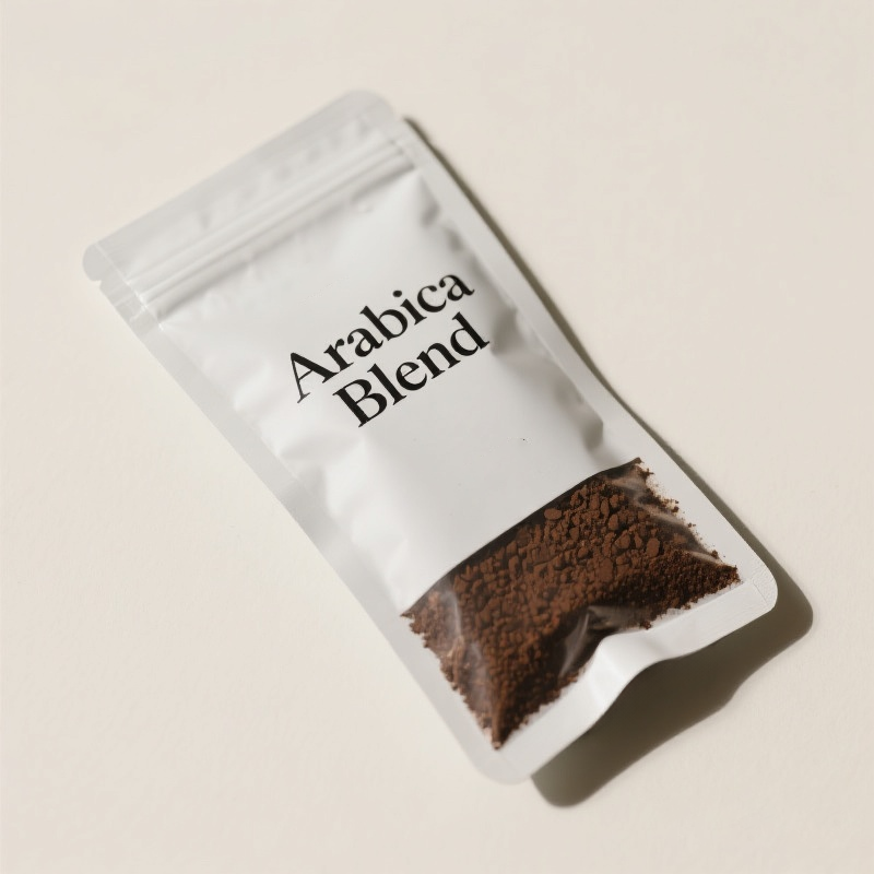 Custom Design Convenient Portable Small Size Three Side Seal Flat Pouch for Coffee - image 7