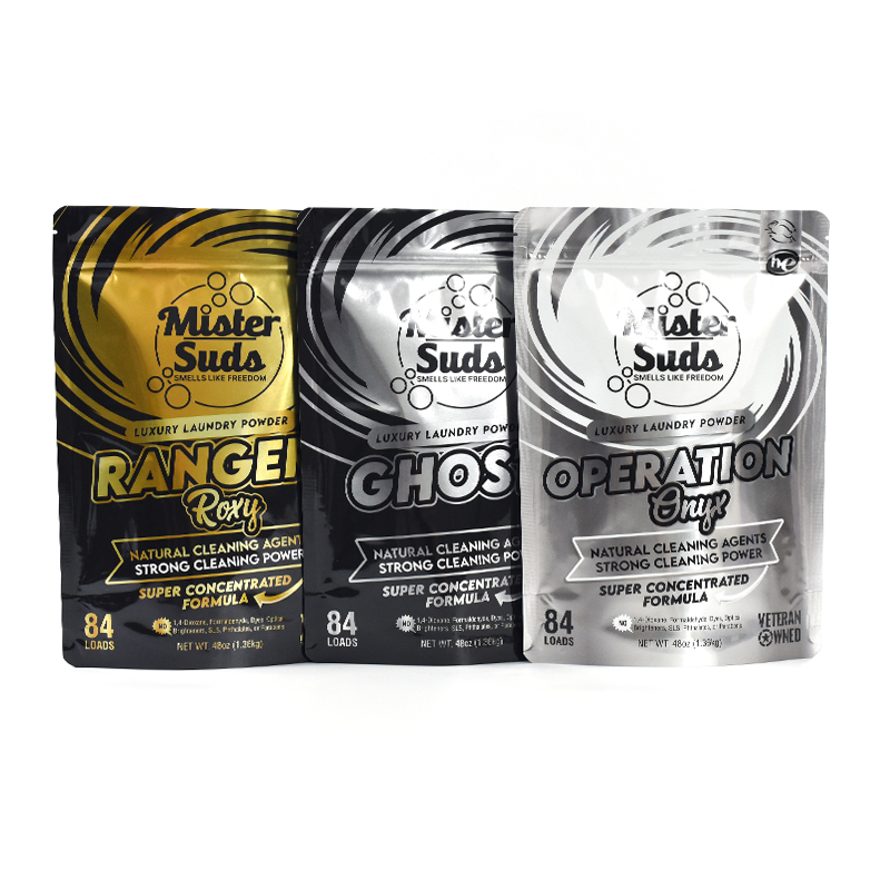 High End Customized Stand up Pouch with Zipper for Luxury Laundry Powder - image 8