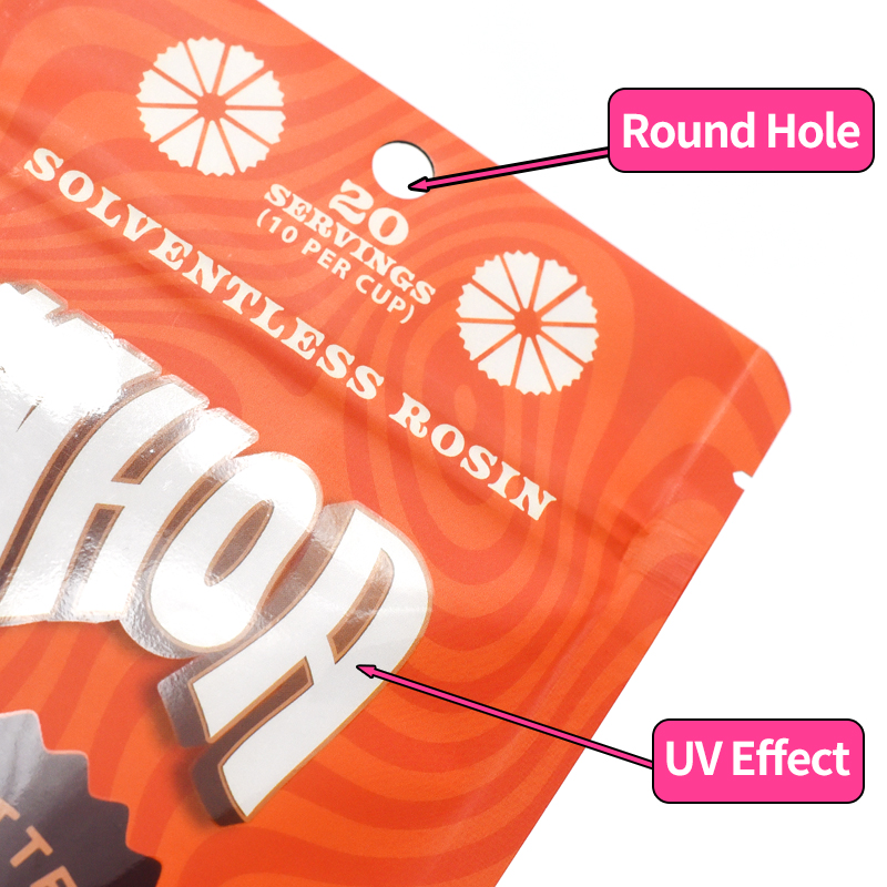 Customized Stand up Pouch with UV Effect&Child Proof Zipper - image 5