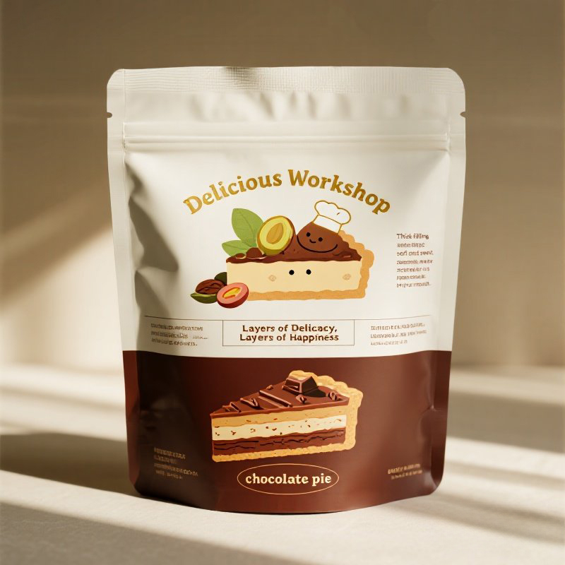 Accept Customized Printing Logo Food Grade Stand up Pouch for Various Food Snack - image 7