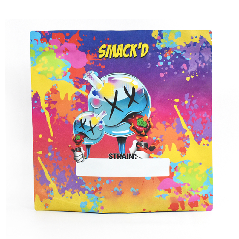 Customized Size Large Capacity Aluminum Foil Stand up Pouch for Hemp Product