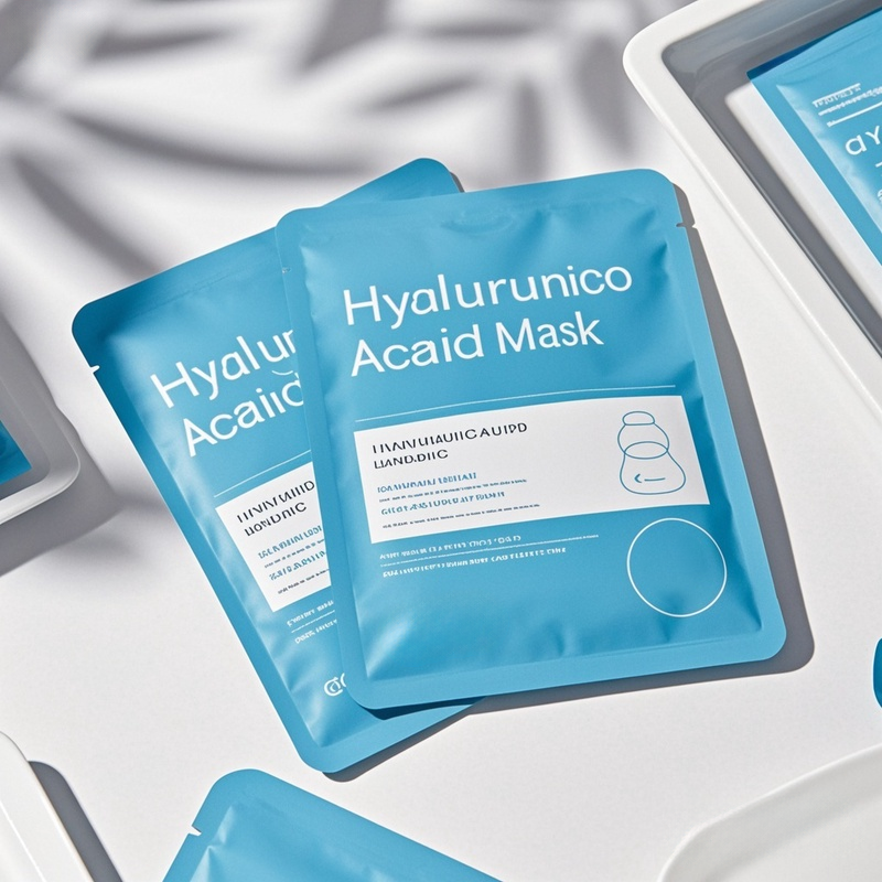 New Trend Customized Heat Seal Flat Pouch for Facial Mask Sachet Packaging