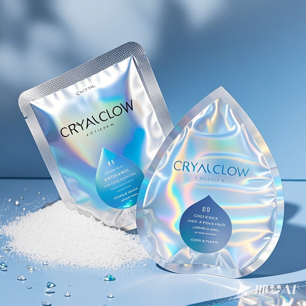 Customized Holographic Disposable Die Cut Shaped Bag for Skin Care Cosmetics Mylar Bag - image 3