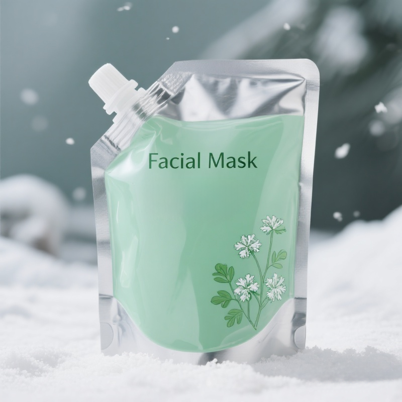 Customized Leakproof Standing Refillable Spout Pouches for Facial Mask - image 7