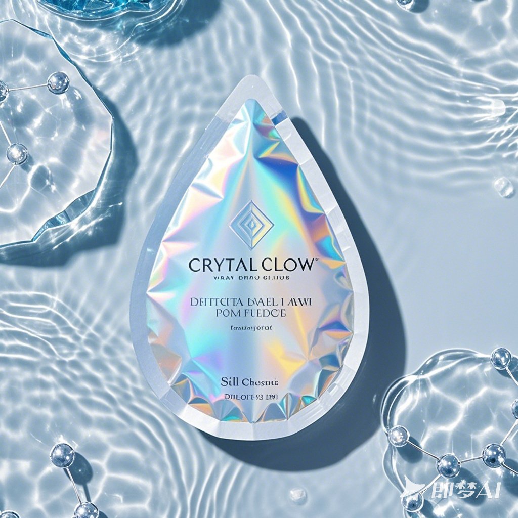 Customized Holographic Disposable Die Cut Shaped Bag for Skin Care Cosmetics Mylar Bag - image 2