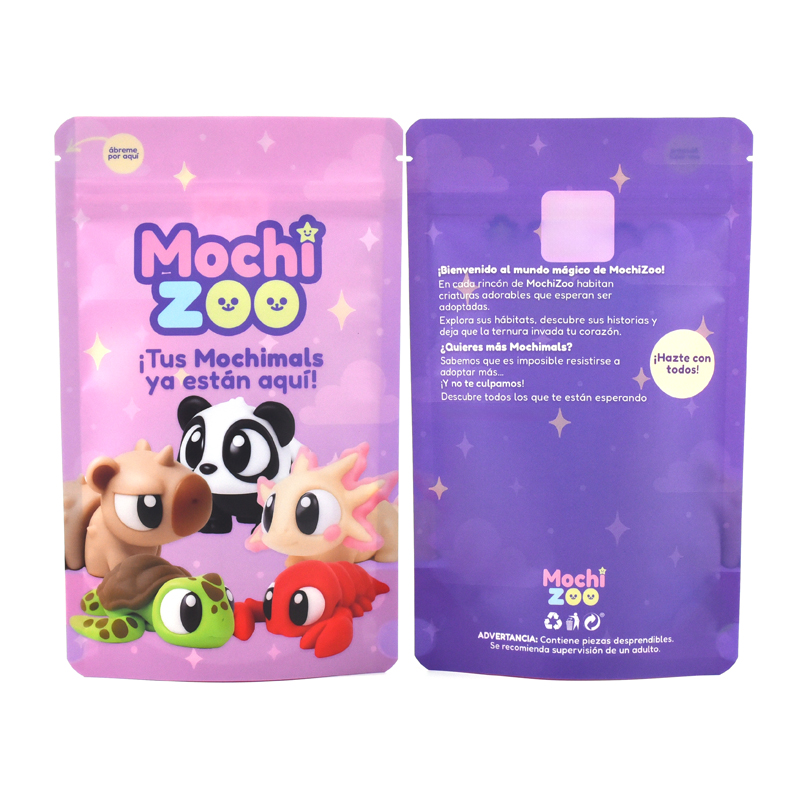 Free Sample For Check Customized Size Stand up Pouch for Toy Packaging Bag - image 8