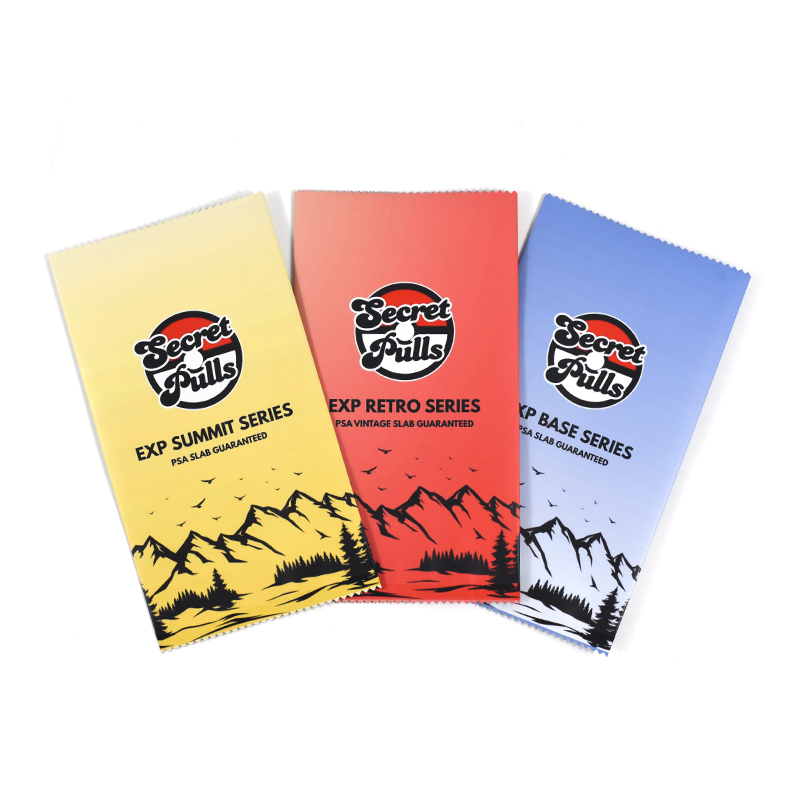 Custom Plastic Bags with Logo Wholesale Back Sealed Bag for Game Card