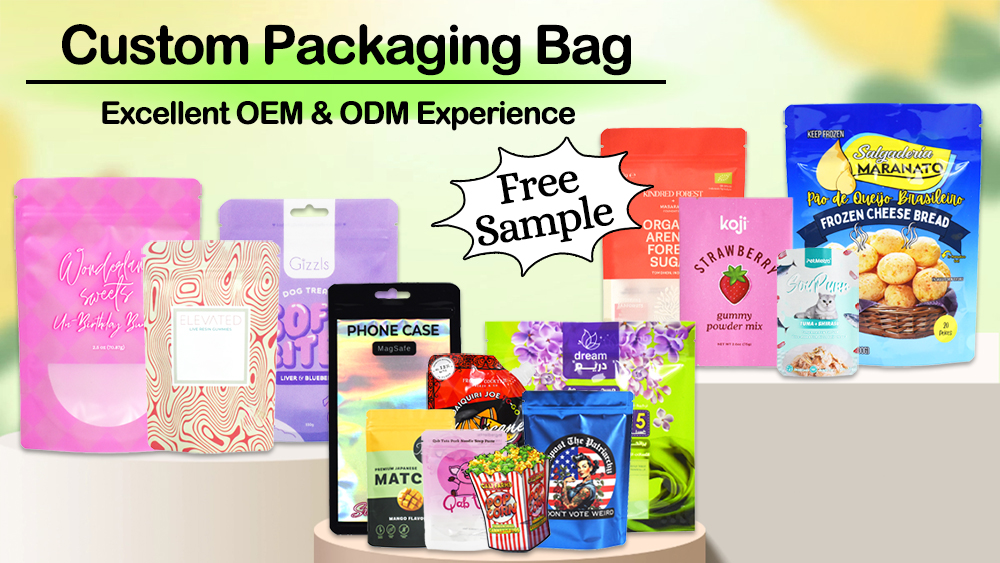 Custom Plastic Packaging Bags: How to Choose the Right Food-Grade Material