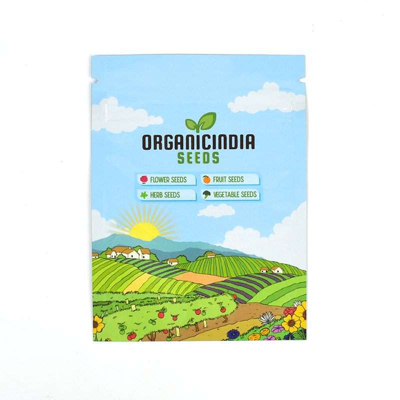 Customized Flat Pouch Bag|Zipper Bag|Seed Packaging Bag|XTD