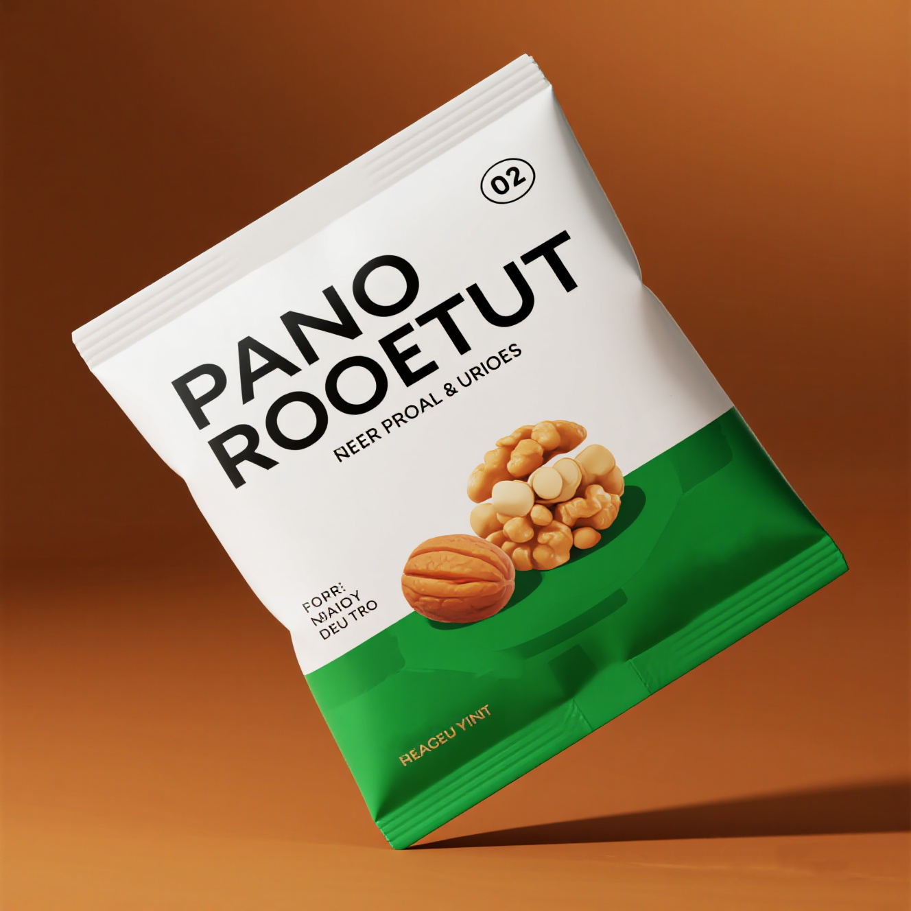 Custom Printed Back Side Middle Seal Bag for Nuts Peanuts Snack Mylar Bag - image 6