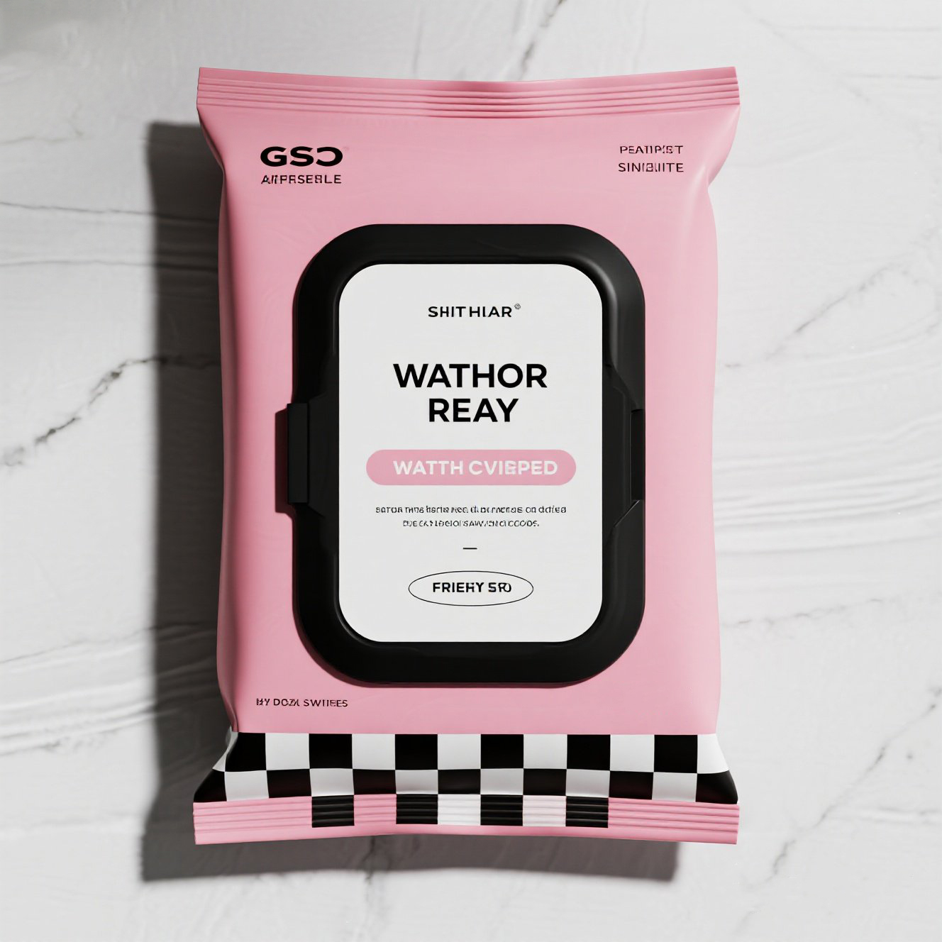 Customzied Heat Seal Four Side Seal Bag for Wet Wipes Plastic Packaging Bag - image 4
