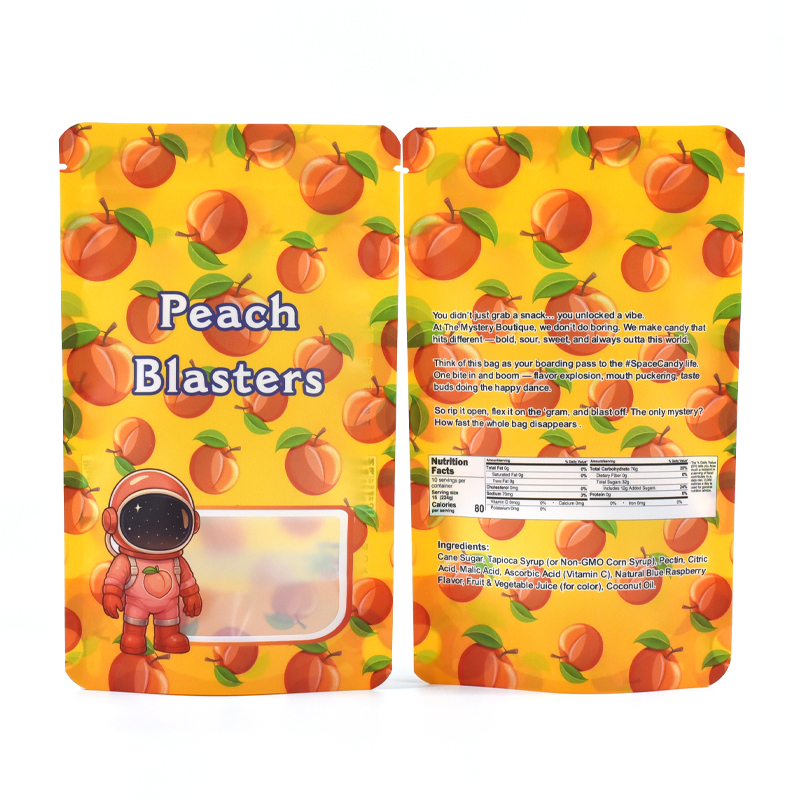 Series Stand up Pouch Doypack Bag with Frosted Window for Candy Packaging - image 7