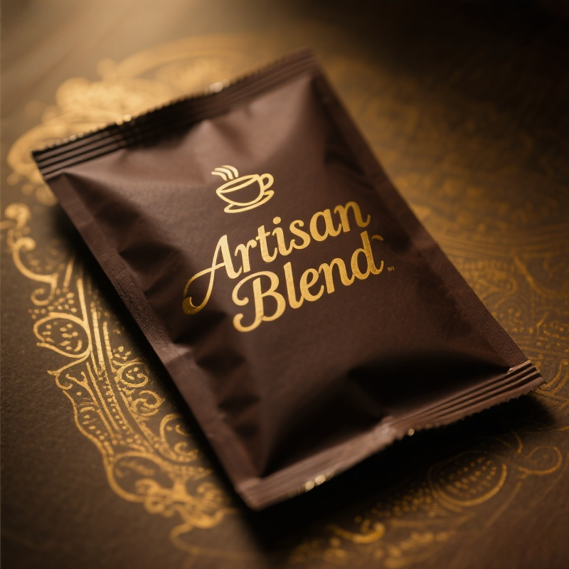 Custom Printed Glossy or Matte Finish Flat Pouch for Matcha Powder Coffee Powder - image 6