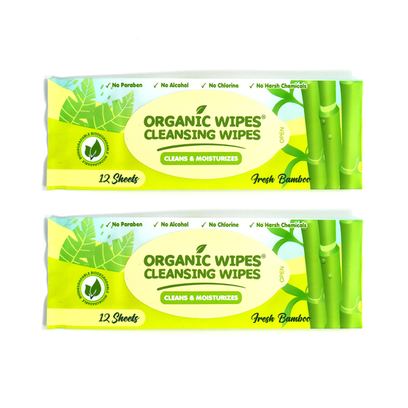 Customized Heat Seal Waterproof Side Gusset Bag for Cleansing Wipes - image 2