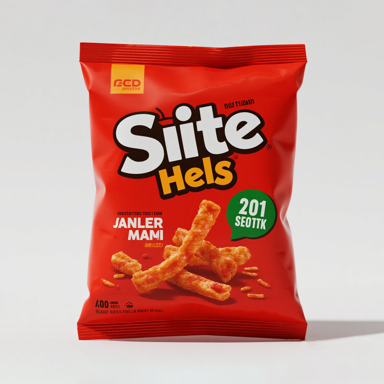 Customized Red Glossy Aluminized Back Side Seal Bag for Potato Chips - image 5