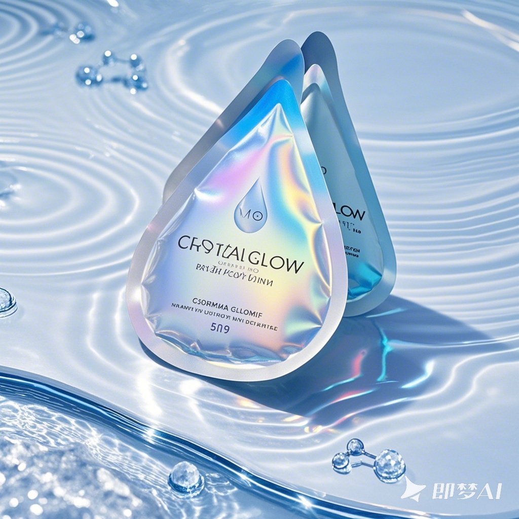 Customized Holographic Disposable Die Cut Shaped Bag for Skin Care Cosmetics Mylar Bag - image 6