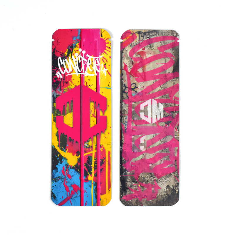 Custom Printed Plastic Bags|Heat Seal Flat Pouch for Weed|XTD