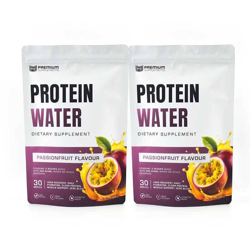 Free Design Customized Branded Stand up Pouch with Velcro Zipper for Dietary Supplement - image 2