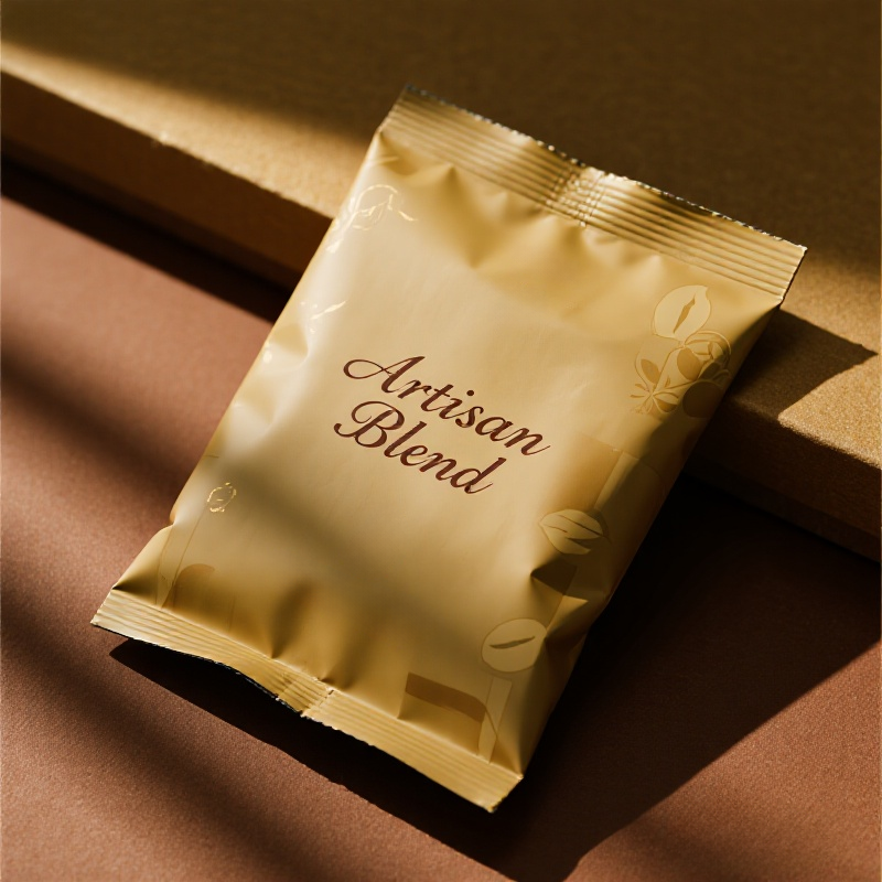 Customized Gravure Printing Aluminum Foil Back Middle Seal Bag for Coffee Powder - image 2