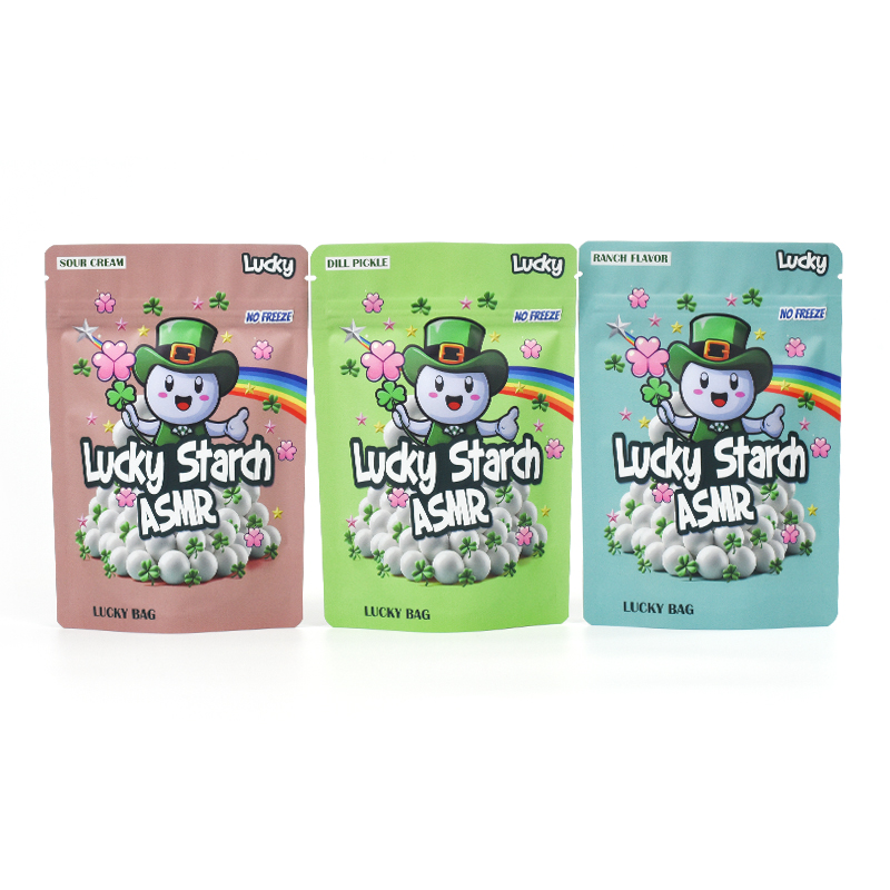Custom Printed Food Grade Stand up Pouch with Sealing Zipper for Sweet Candy - image 3
