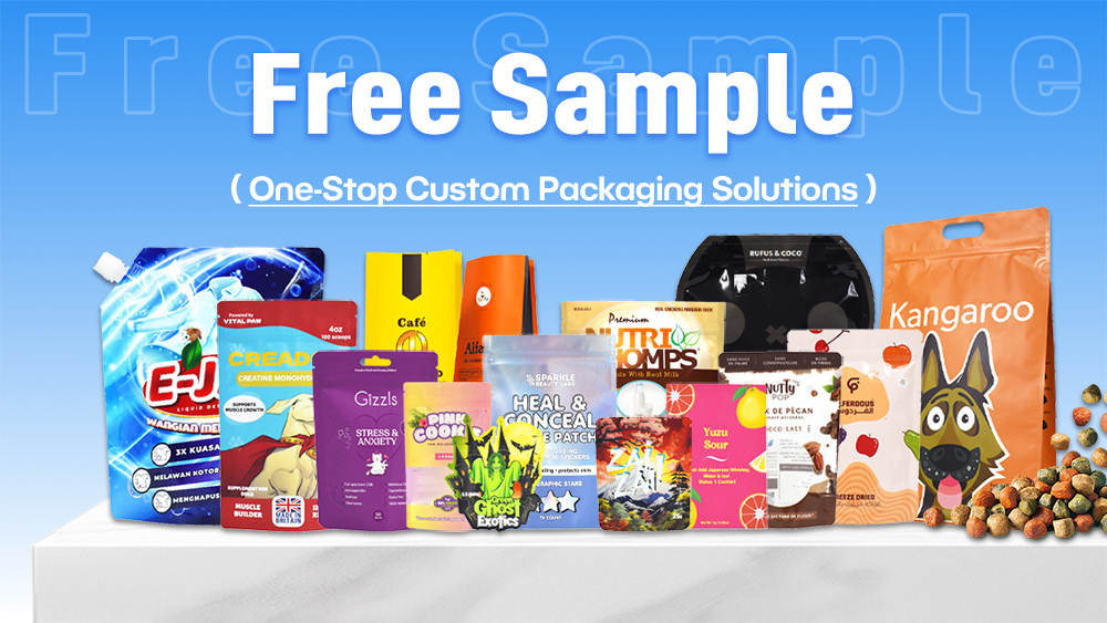 Customized Glossy Finish Back Sealed Bag for Candies