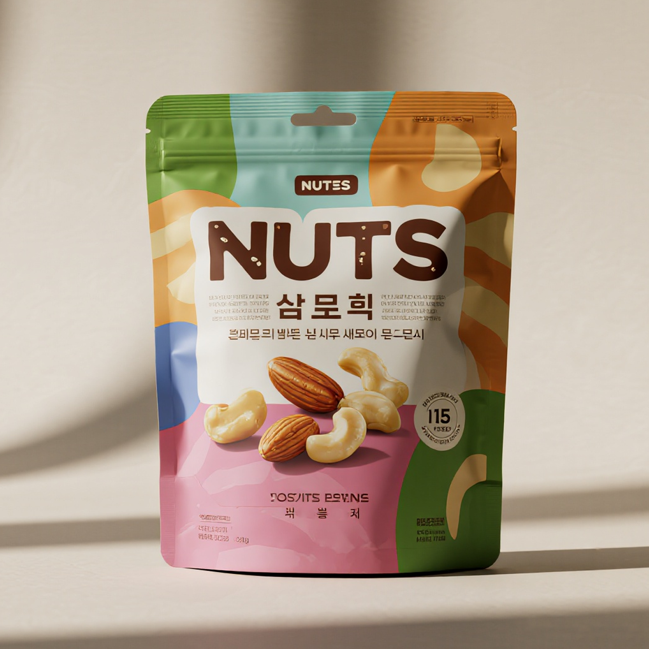 Customized Flexible Stand up Pouch with Special Shaped Window for Nuts Snack - image 2