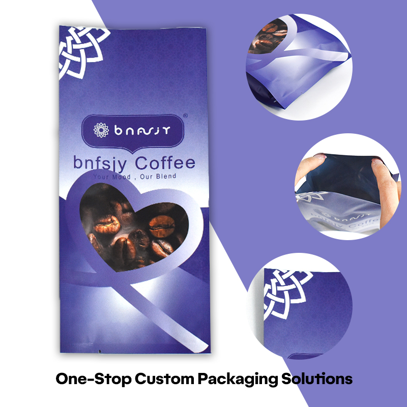 BRC Certified Composite Food Packaging Side Gusset Bag for Coffee - image 6