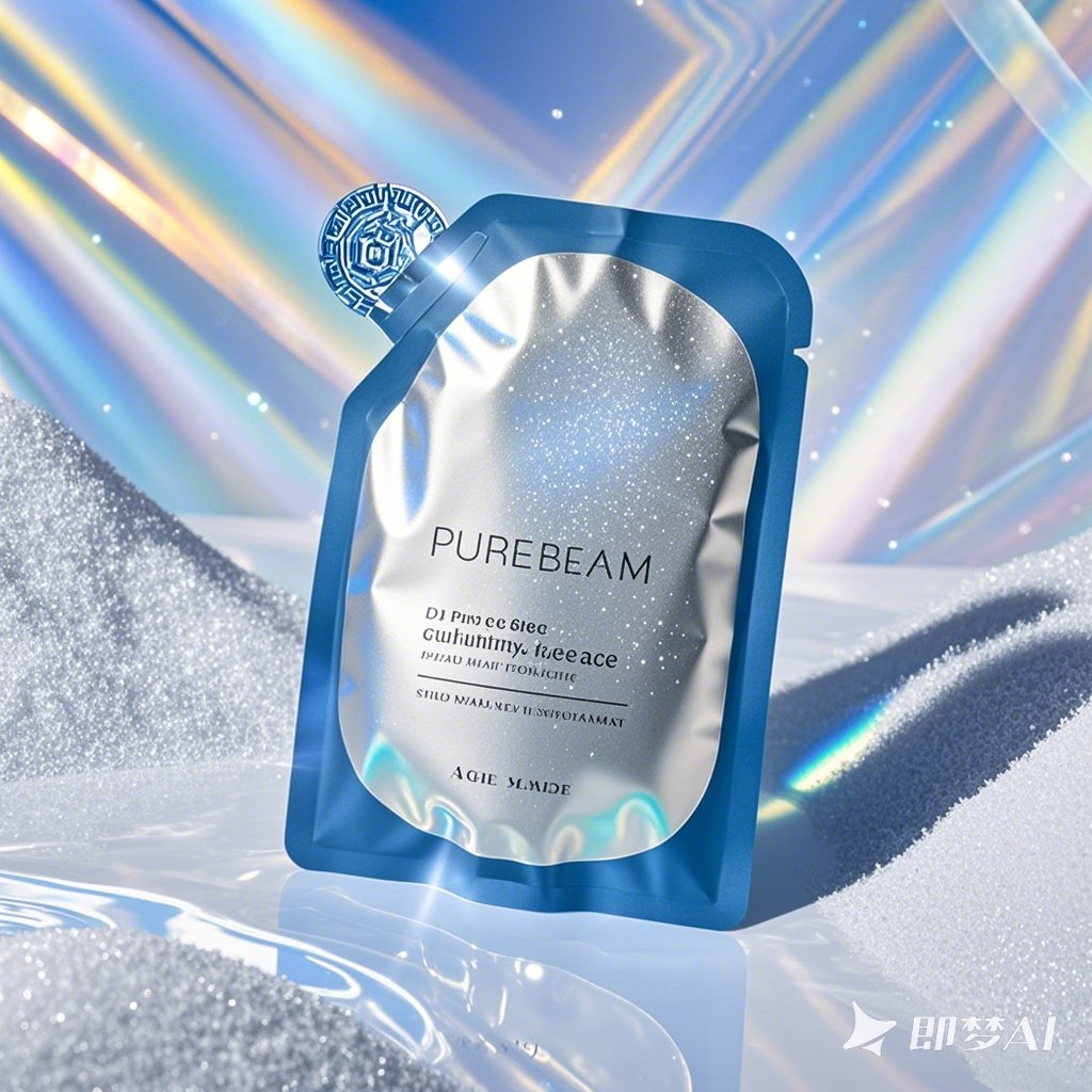 Customized Holographic Disposable Die Cut Shaped Bag for Skin Care Cosmetics Mylar Bag - image 5