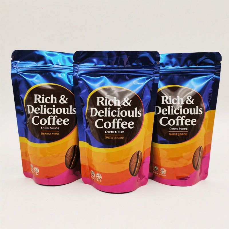 Customized Food Rank Strong Sealing Strength Stand up Pouch for Coffee Powder - image 7