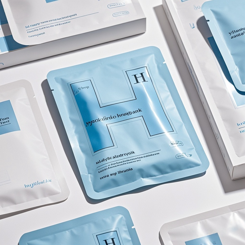 New Trend Customized Heat Seal Flat Pouch for Facial Mask Sachet Packaging - image 2