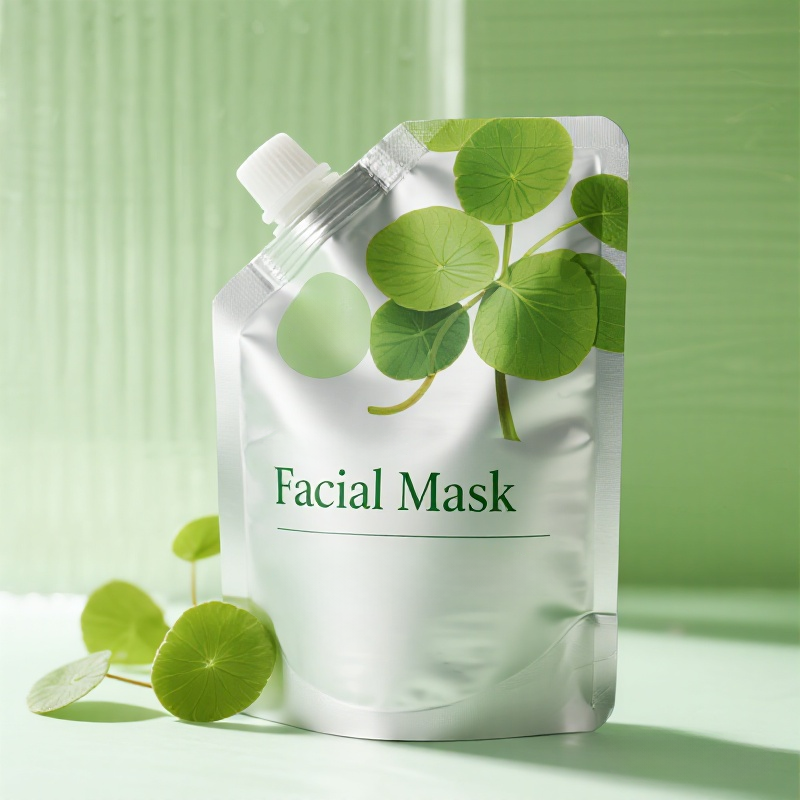 Customized Leakproof Standing Refillable Spout Pouches for Facial Mask - image 2