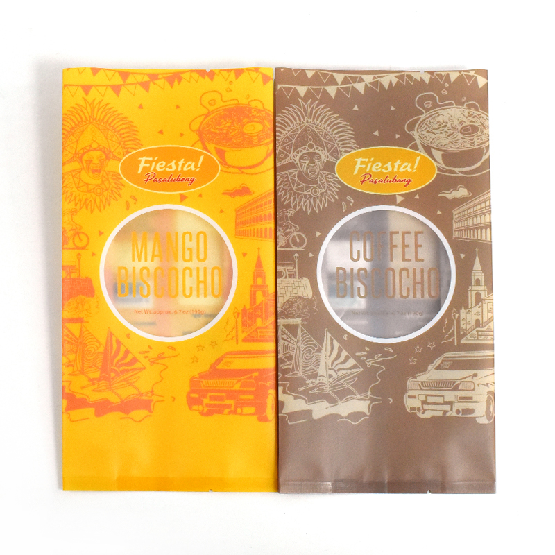 Custom Food Packaging Bags Side Gusset Bag with Window - image 6
