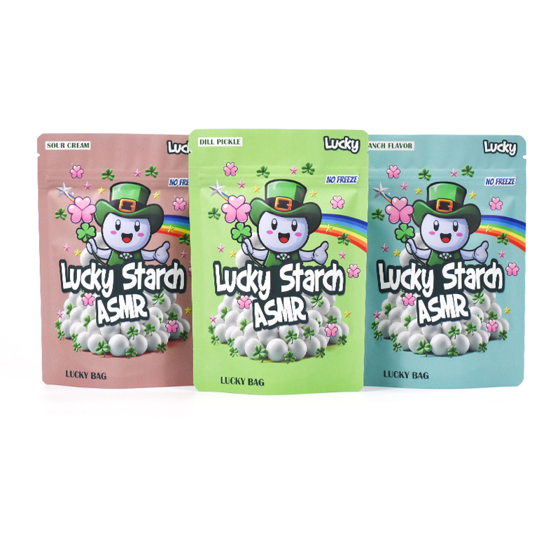 Custom Printed Food Grade Stand up Pouch with Sealing Zipper for Sweet Candy