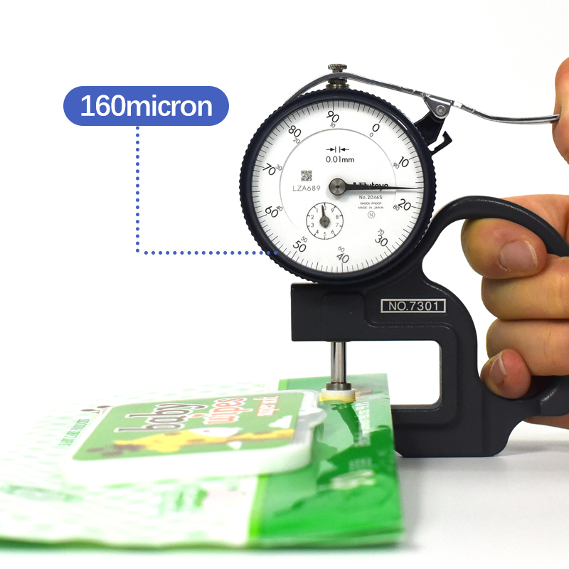 Customized Heat Seal Back Side Seal Pouch with Lid for Wet Wipes Packaging Bag - image 6