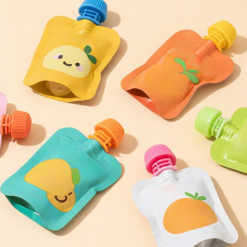 Customized Totally Personalized Baby Food Spouted Pouch for Organic Fruit Puree - image 5