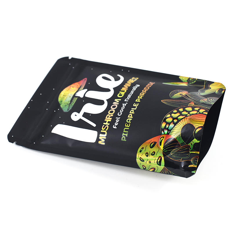 Customized UV Effect Sun Proof Stand up Pouch with Zipper for Cannabis - image 5