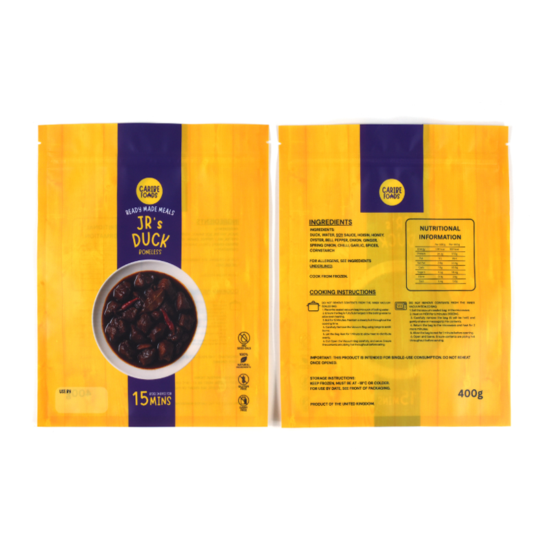 Customized Premium Quality Vacuum Bag for 400G Frozen Food Mylar Bag - image 4