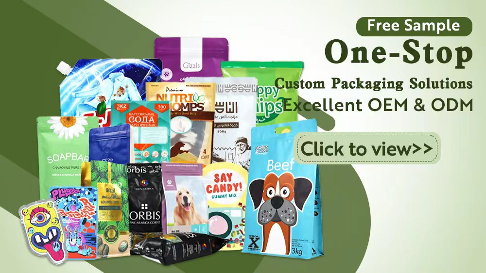 Customized Personalized Design Premium Stand up Pouch&Spout Pouch