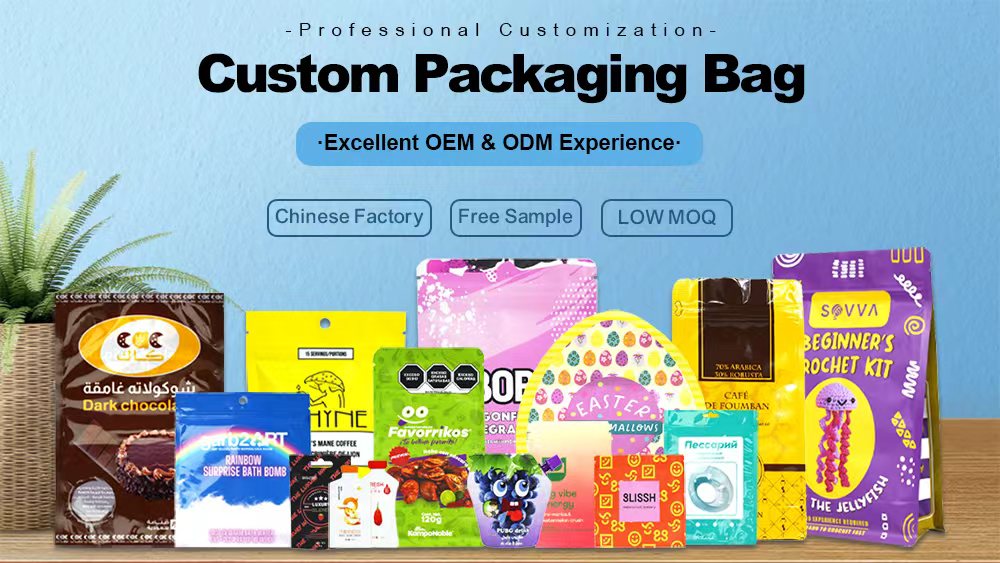 The Natural Choice for Seed Packaging:Custom Flat Bags in Kraft Paper+VMPET+PE