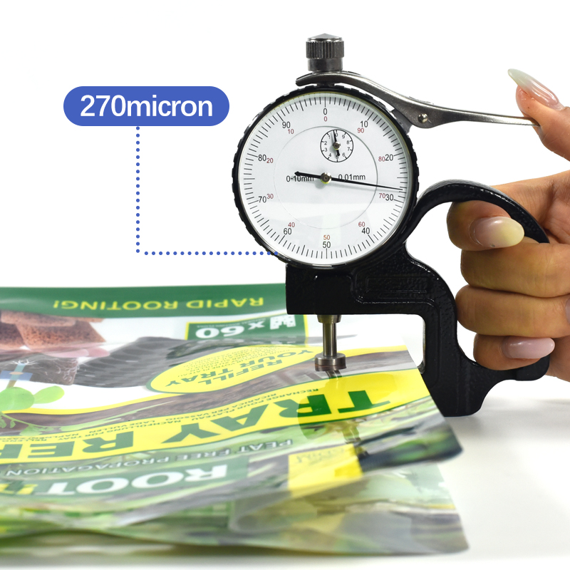 Customized Glossy Flat Bottom Pouch with Side Transparent Window for Craft Tray Refill - image 8