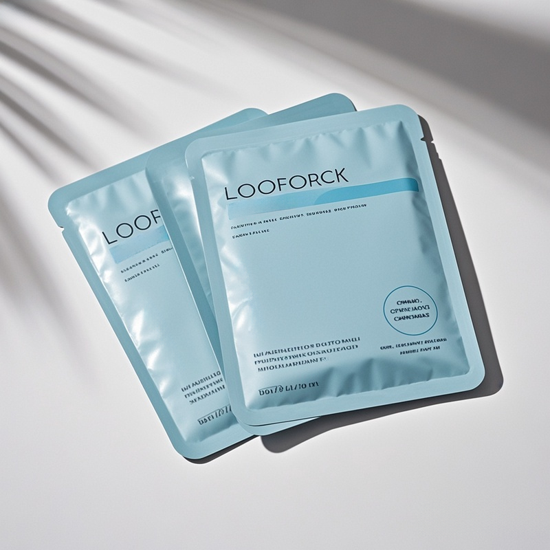 New Trend Customized Heat Seal Flat Pouch for Facial Mask Sachet Packaging - image 5
