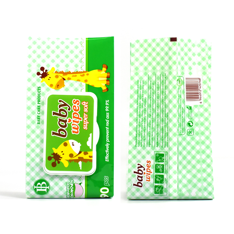 Customized Heat Seal Back Side Seal Pouch with Lid for Wet Wipes Packaging Bag - image 3