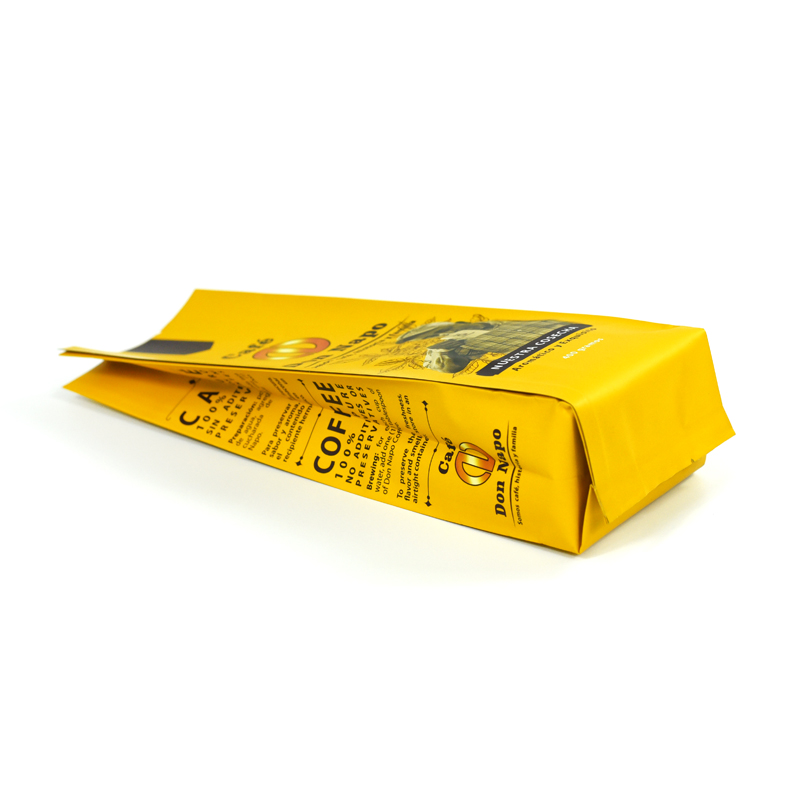 Customized Heat Seal Aluminum Foil Side Gusset Bag for 400 Grams Coffee Bean - image 4