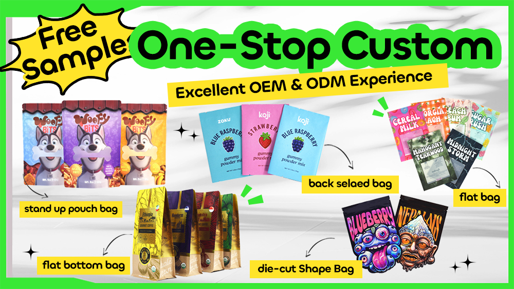 Custom Packaging Bags and Boxes for Product Series
