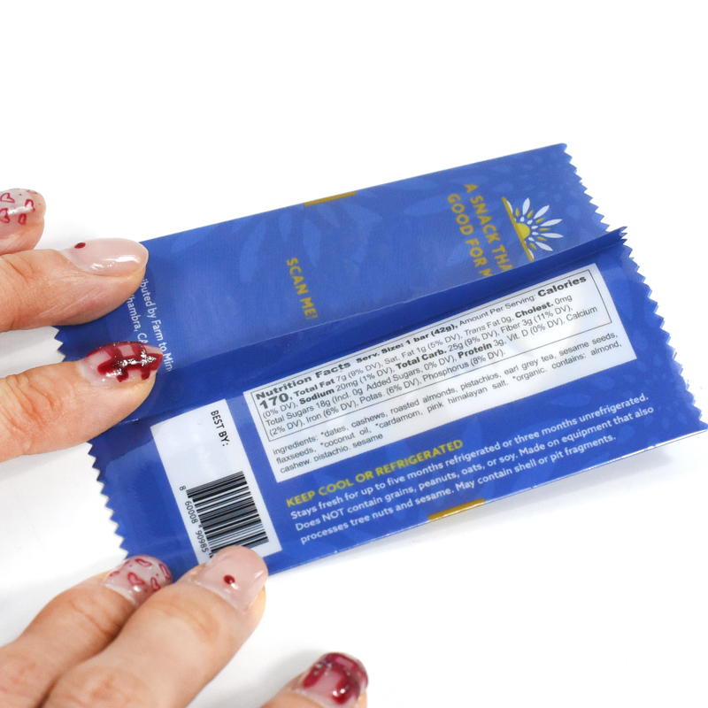 Custom Laminated Food Packaging Bags Back Sealed Bag - image 4