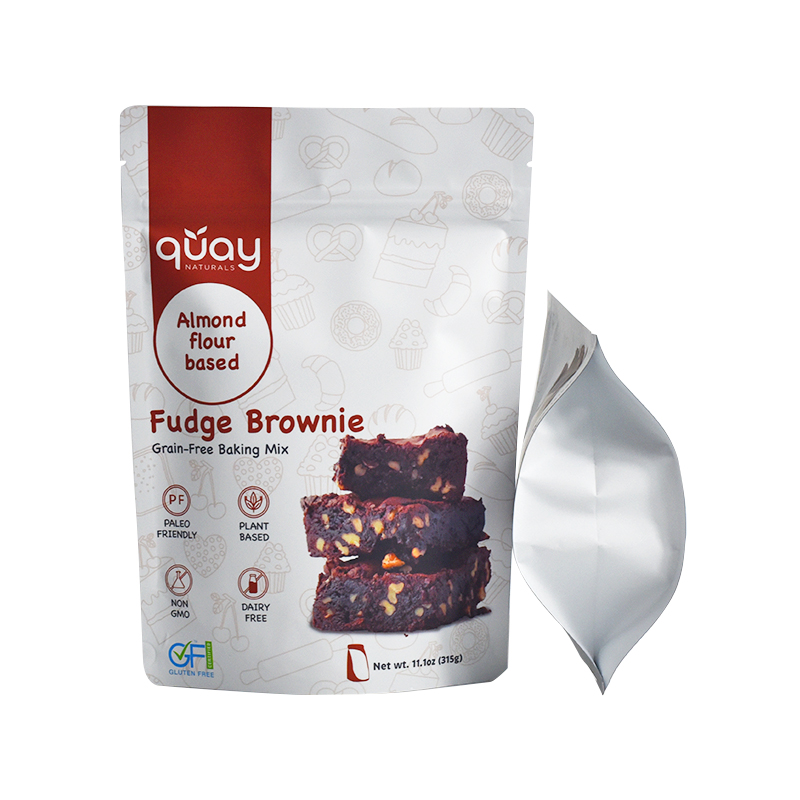 Customized Deign Print Stand up Ziplock Pouch for Brownie Baking Powder - image 2