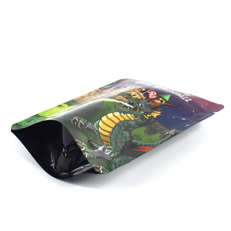 Customized Holographic Stand up Pouch with Ziplock - image 4