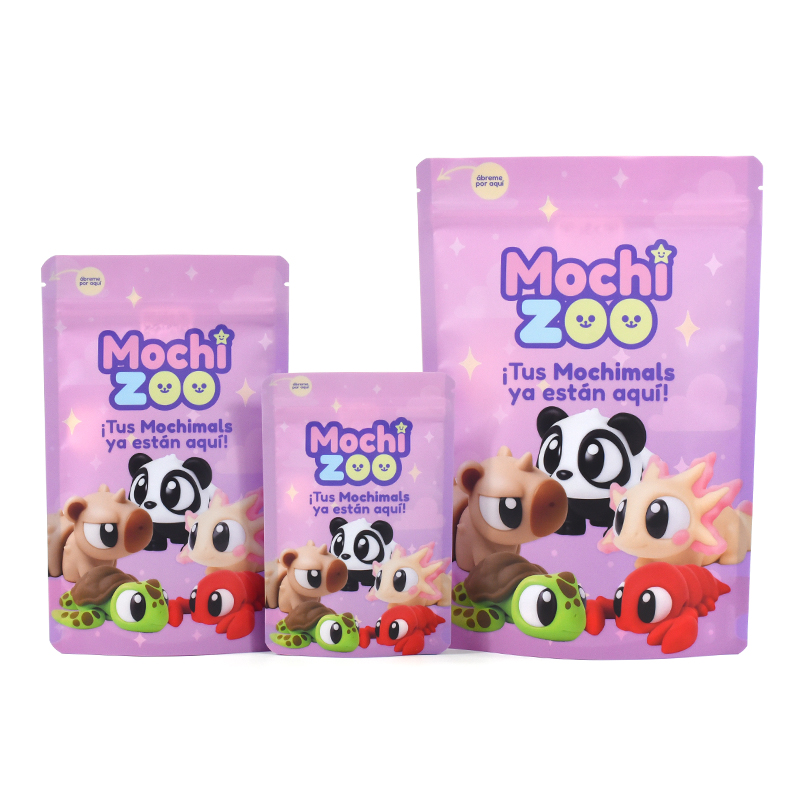 Free Sample For Check Customized Size Stand up Pouch for Toy Packaging Bag - image 5