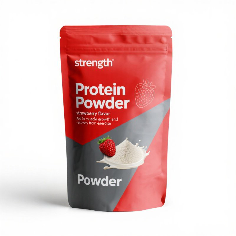 Customized 800G Matte Finish High Quality Stand up Pouch for Protein Powder Mylar Bag